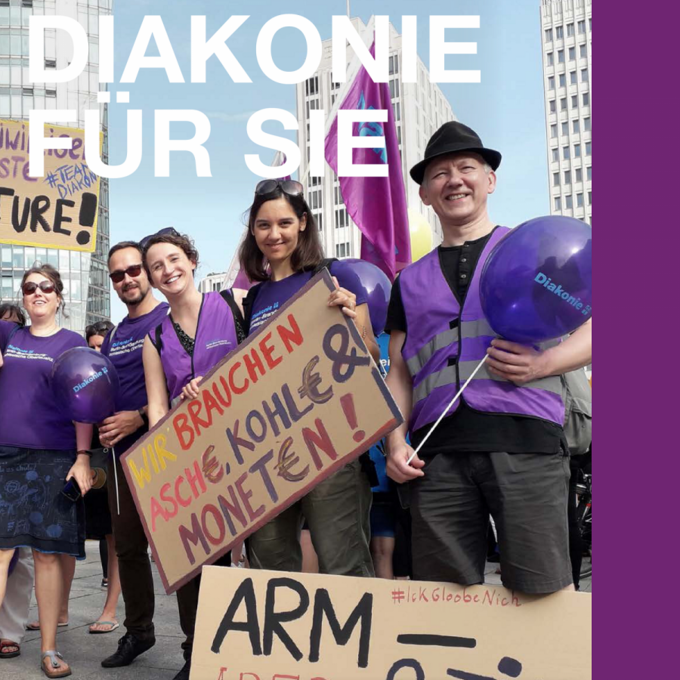 Titel Diakonie für Sie 2/2021